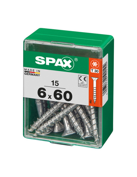 TIRAFONDO CP TORX WIROX 6X60 MM