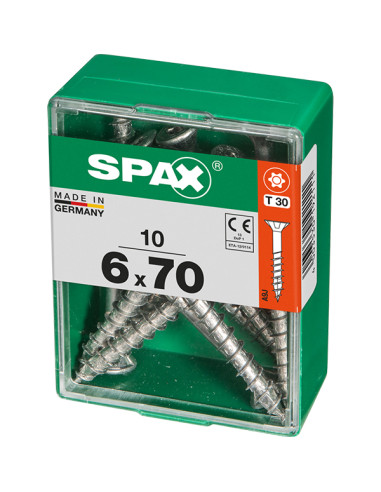 TIRAFONDO CP TORX WIROX 6X70 MM