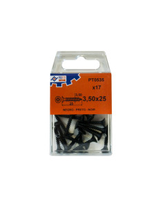 TIRAFONDO PLADUR NEGRO C/17 3,5X25 MM