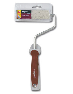 MINI RODILLO MADERAS TEFLON 11 CM