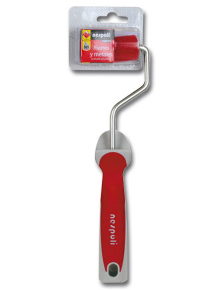 MINI RODILLO HIERRO/MET.TEFLON 6 CM
