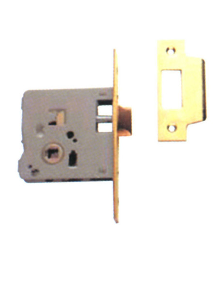 PICAPORTE HIERRO LATONADO 40