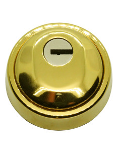 ESCUDO ALTA SEG. ACERO HOPLON ORO