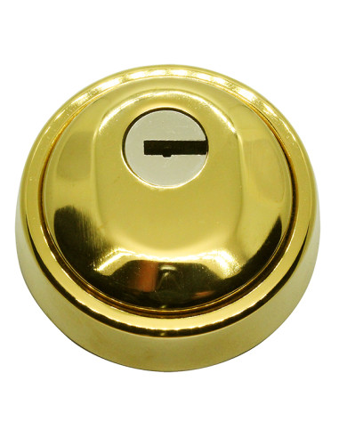 ESCUDO ALTA SEG. ACERO HOPLON ORO