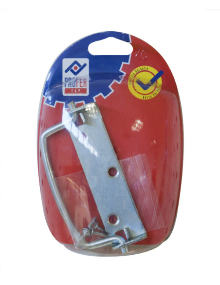 TIRADOR ABATIBLE LISO ZN B.1PZ 100X27 MM