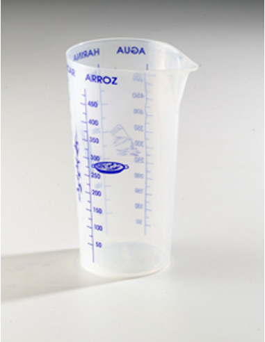 VASO MEDIDOR PLASTICO 0,5 L