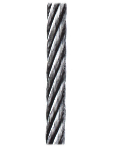SIRGA 6 MM. GALVANIZADA 100 MT 6X7+1