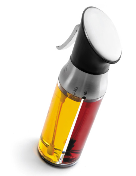 VINAGRERA-ACEITERA 2 EN 1 PULVERIZADOR MEZCL 200 ML