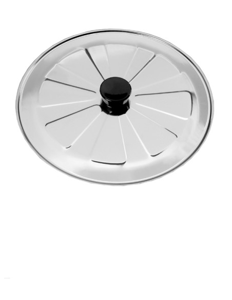 TAPA VIRATORTILLA INOX 30 CM