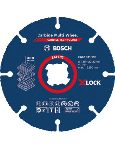 DISCO MULTIMATERIA XLOCK EXPERT 125 MM