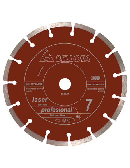 DISCO DIAMANTE GRANITO 230 MM