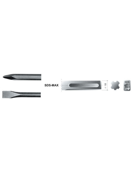 CINCEL SDS MAX 400 MM