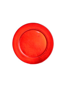 BAJO PLATO PAN PP ROJO 13X13 CM