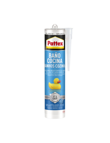 SILICONA COCINA BAÑO BLANCA 280 ML