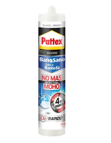 SILICONA BAÑO NO MAS MOHO BCO 280 ML