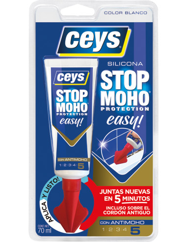 SILICONA BAÑO STOP MOHO EASY 70 ML