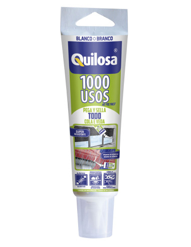 SILICONA TUBO BRICOLAJE BLANCO 85 ML