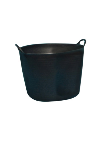 CAPAZO PLASTICO NEGRO 42 L