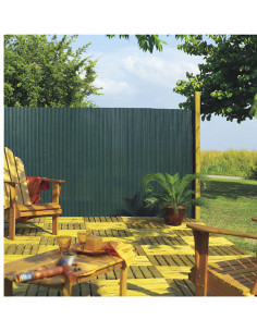 CAÑIZO PVC SIMPLE VERDE 2X3 M