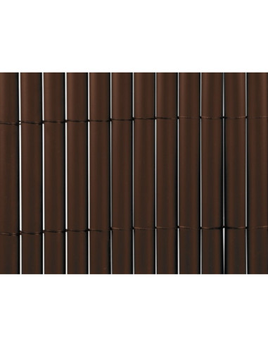 CAÑIZO PVC DOBLE CHOCOLATE 1X3 M