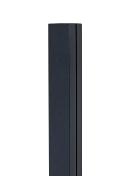 POSTE ALUMINIO ALUPOST ANTRACI 2,15X0,06M