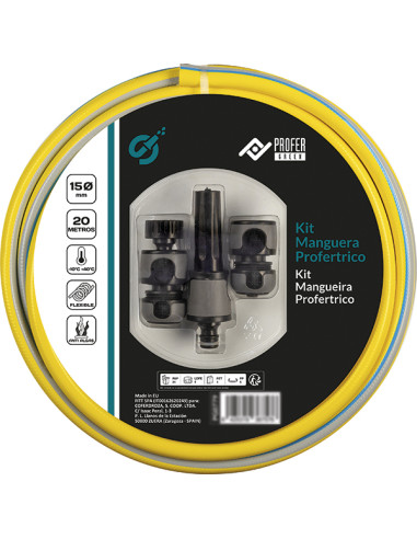 KIT MANGUERA PROFERTRICO 3 CAPAS 15 R/20 M