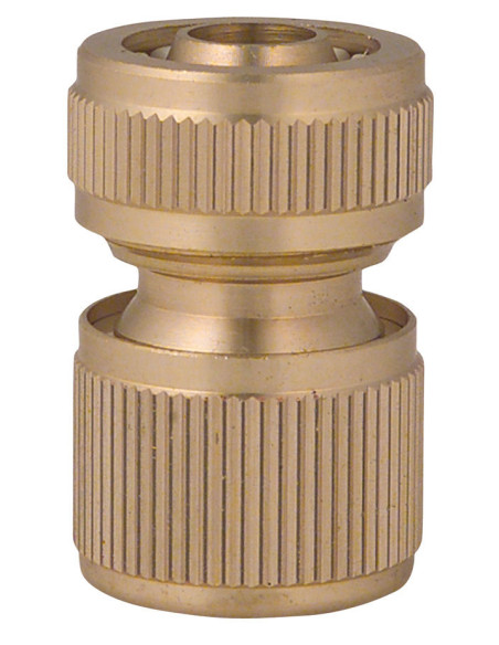 CONECTOR RAPIDO AQUASTOP LATON 1/2''