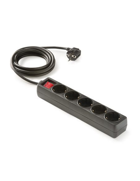 BASE MULTIPLE 5TOMAS TT NEGRO C/INTER 1,5 M