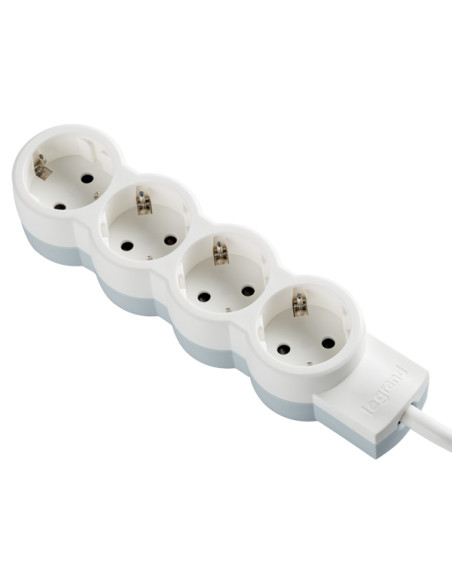 BASE MULT 4Tx2P TT S/I BLANCO 1,5 M