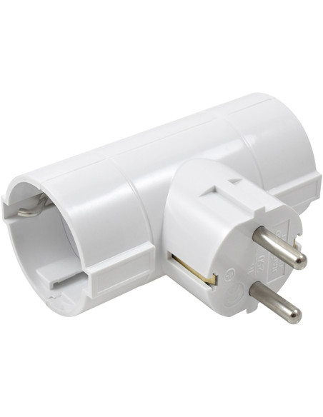 CLAVIJA ADAPTADOR DOB TT LAT 16A BL 4,8 MM
