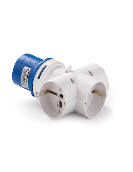 ADAPTADOR INDUSTR-DOMEST MULTI 16 A