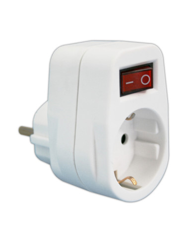 ADAPTADOR 1T C/INTERRUPTIOR 16A