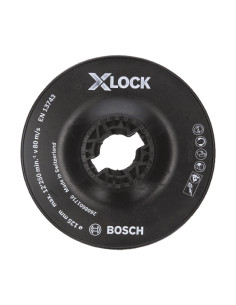 PLATO SOPORTE FIBRA XLOCK 125MM