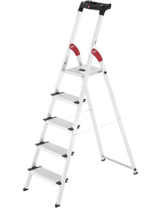 ESCALERA C/BANDEJA P.ANCHO 6P