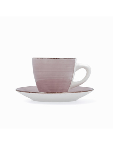 TAZA CAFE C/PLATO VITA M. PEONI 2U 22 CL