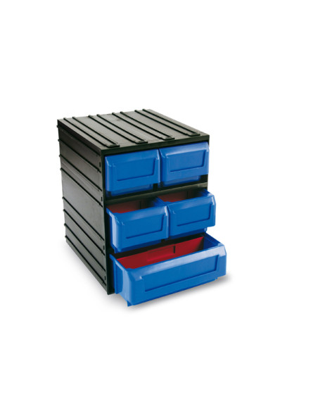 CONTENEDOR CAJON 5 ESTANTES 300/5