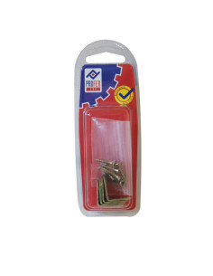 ANGULO REFUERZO BICRO BL 4 PZS 20X20 MM