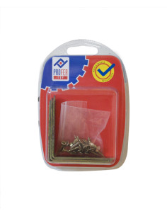 ANGULO REFUERZO BICRO BL 4 PZS 60X60 MM