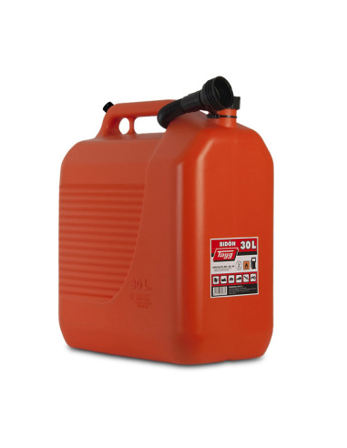 BIDON COMBUSTIBLE ROJO 30 L