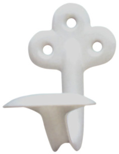 COLGADOR LATON CHAPA 75X46 MM