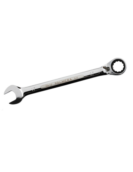 LLAVE COMBINADA C/CARRACA 17 MM
