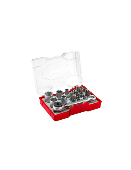 ESTUCHE PUNTA+VASOS JG 20 PZ 100X40X120