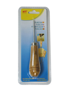 PUNZON C/MANGO S/OJO N.3 BLIST 4,5X8 MM
