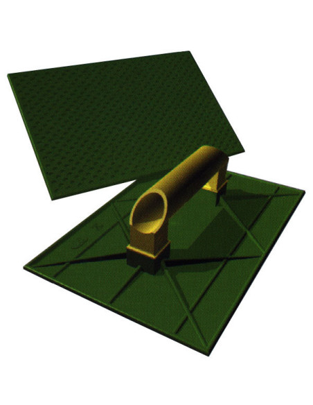 TALOCHA RECTANGULAR GRANDE 330X220 MM