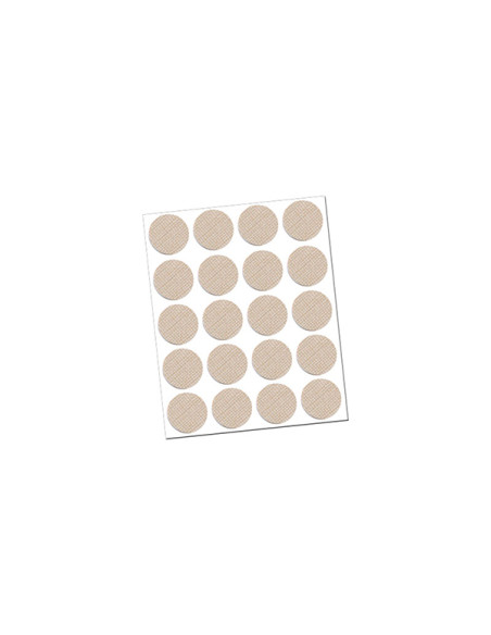 TAPON ADHESIVO TEXTIL BEIGE BL 20