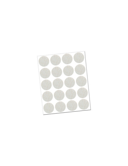 TAPON ADHESIVO TEXTIL CLARO BL20