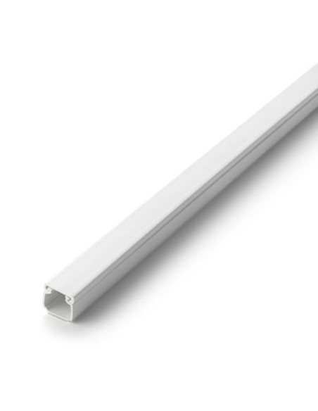 REGLETA C/TAPA 2 M ADH BLANCO 16X16 MM