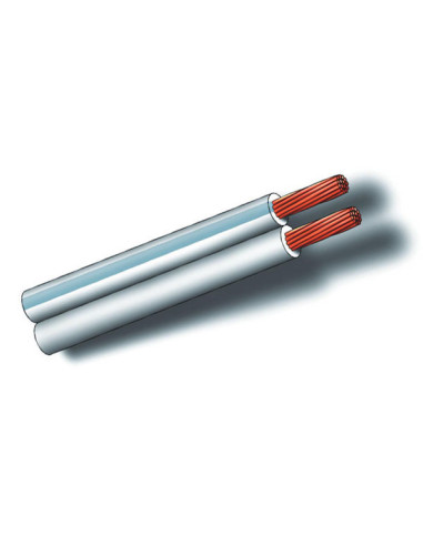 CABLE PARALE BCO 100MT 2X1 MM