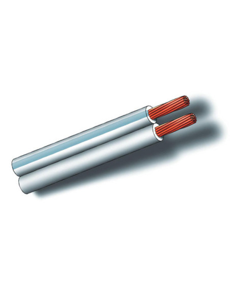 CABLE PARALE BCO 100MT 2X1 MM