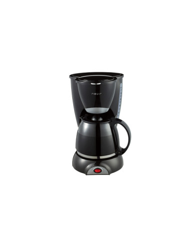 CAFETERA GOTEO NEGRA 800W 12 TZ